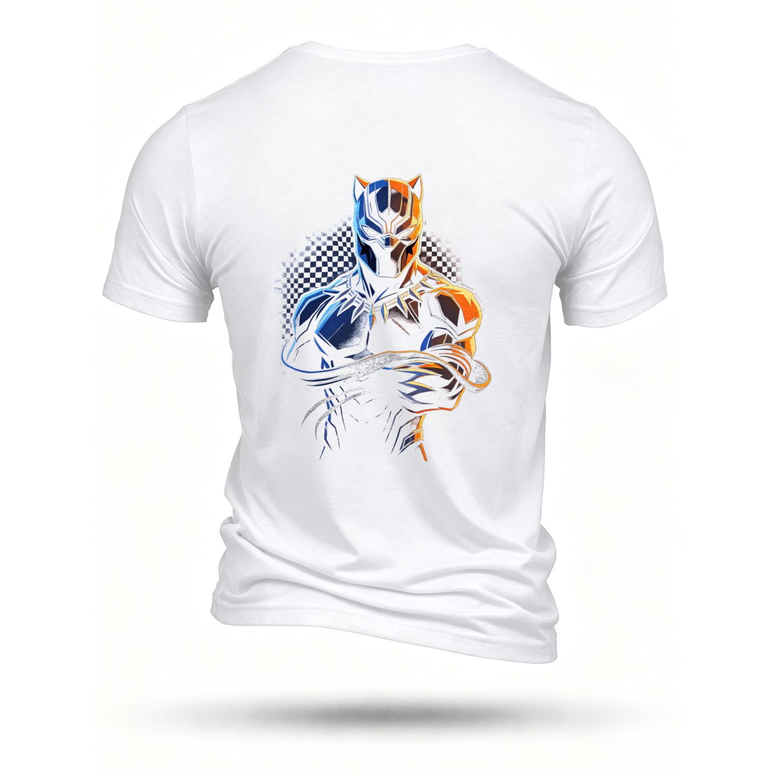 White T-shirt, back print
