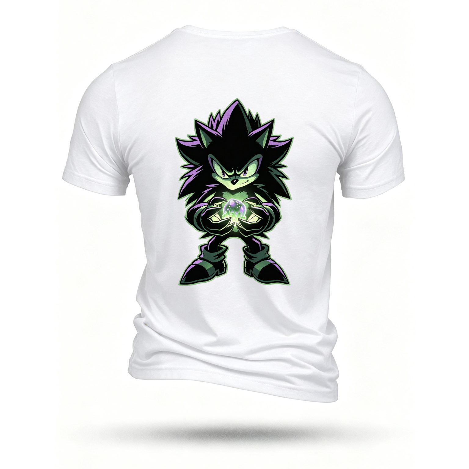 White T-shirt, back print