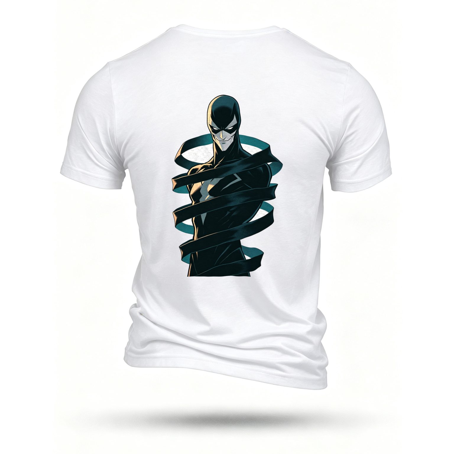 White T-shirt, back print