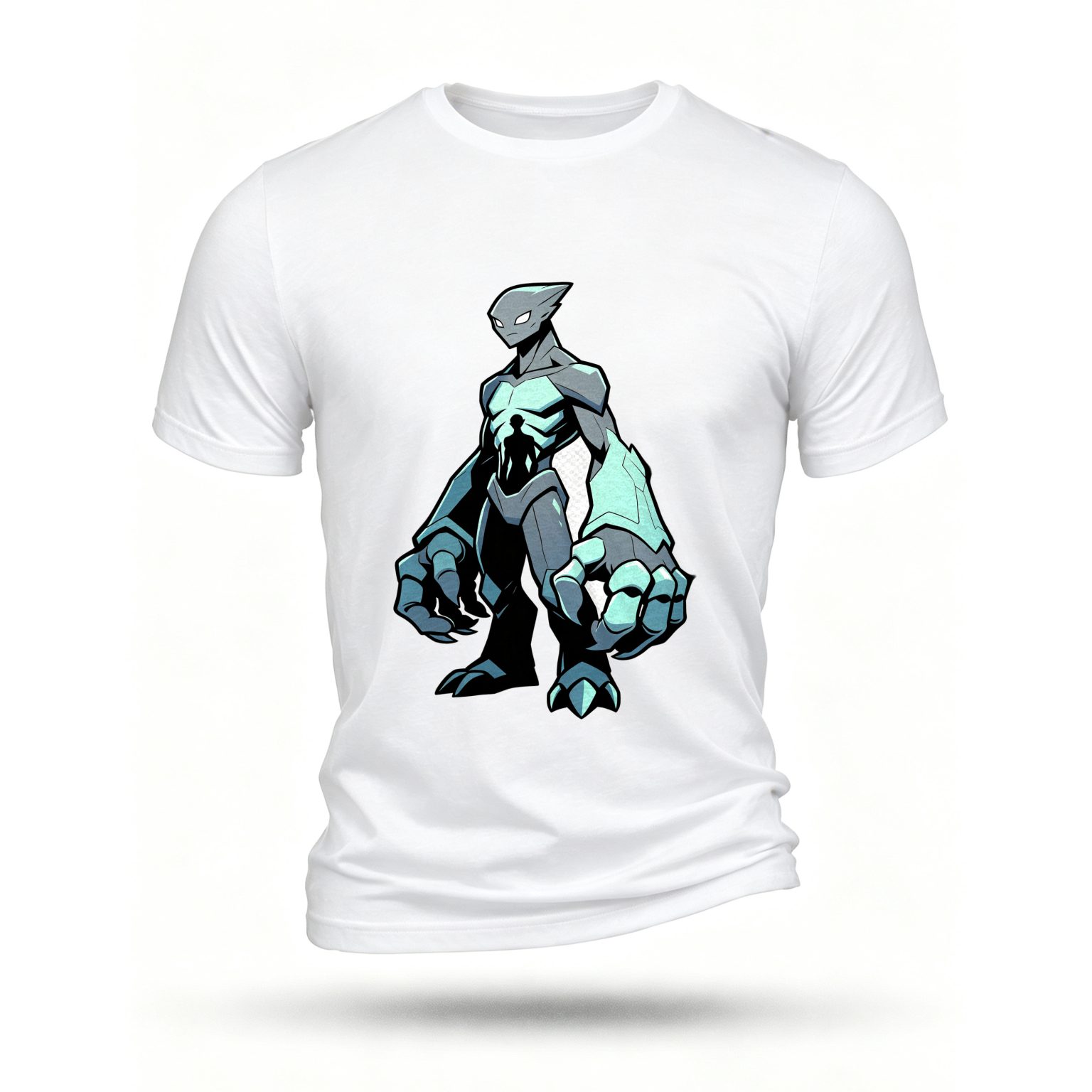 White T-shirt, front print