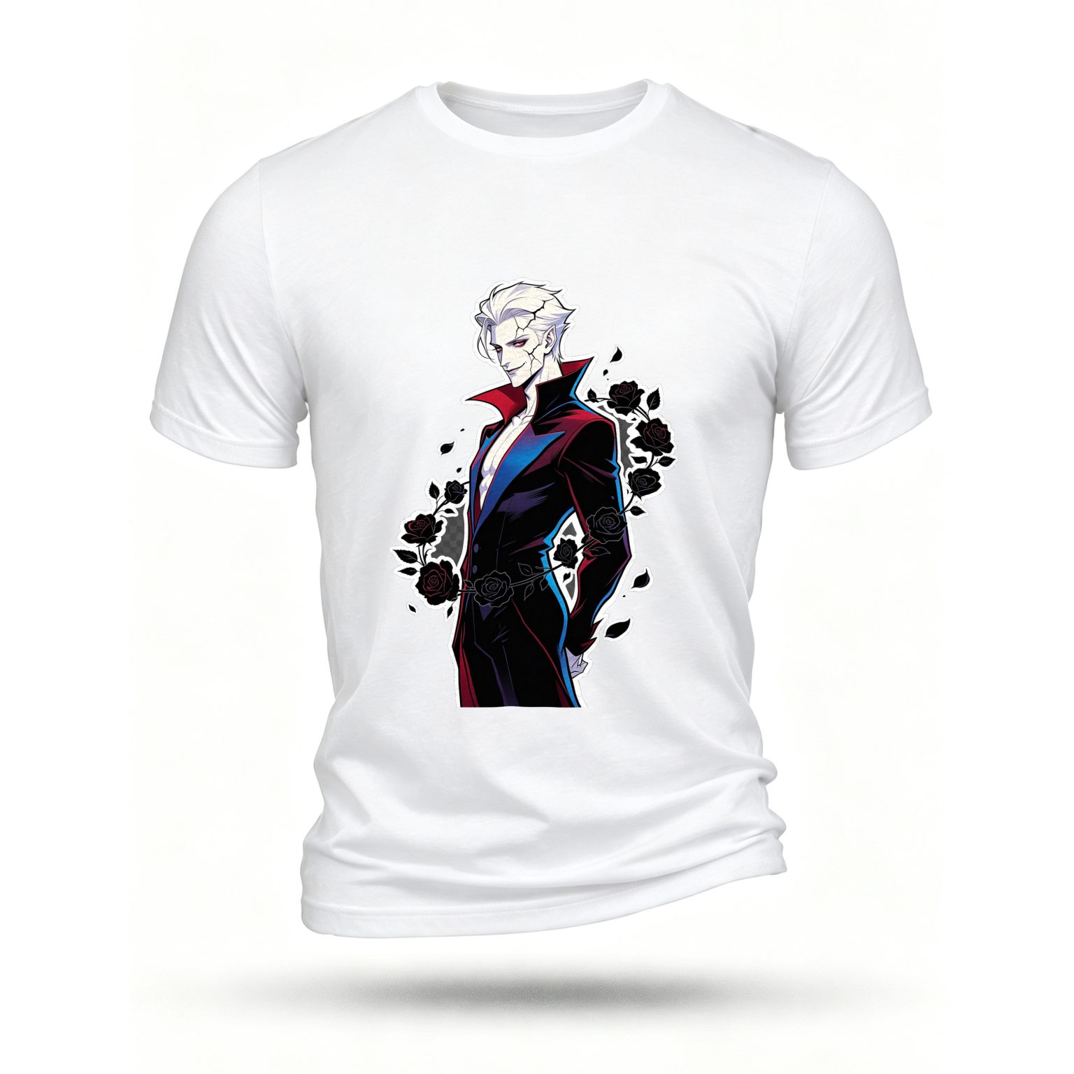 White T-shirt, front print
