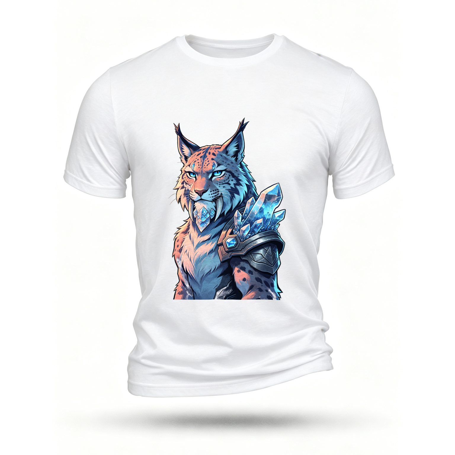 White T-shirt, front print
