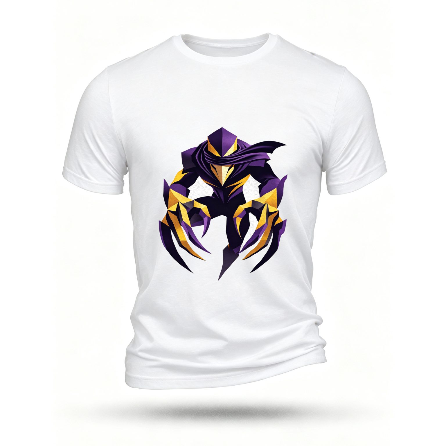 White T-shirt, front print