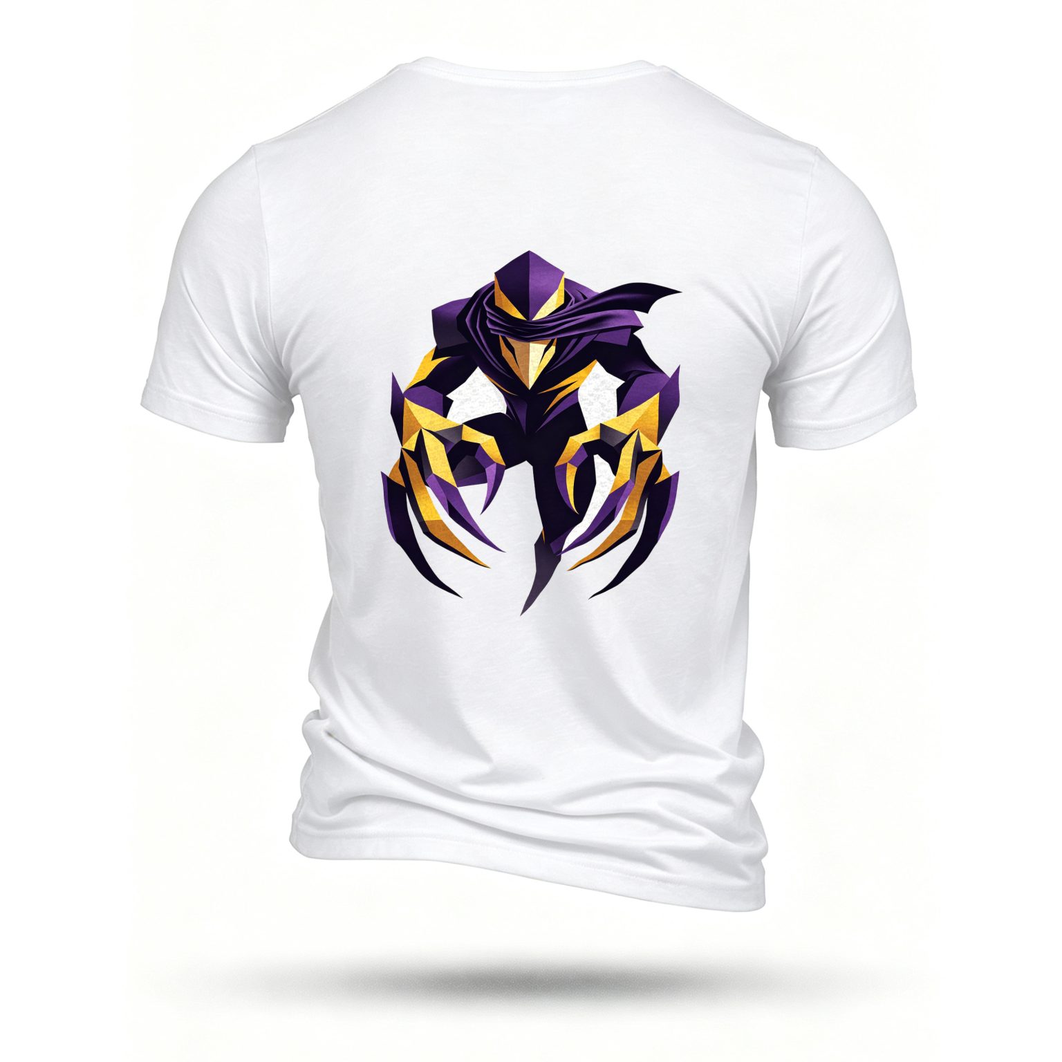 White T-shirt, back print