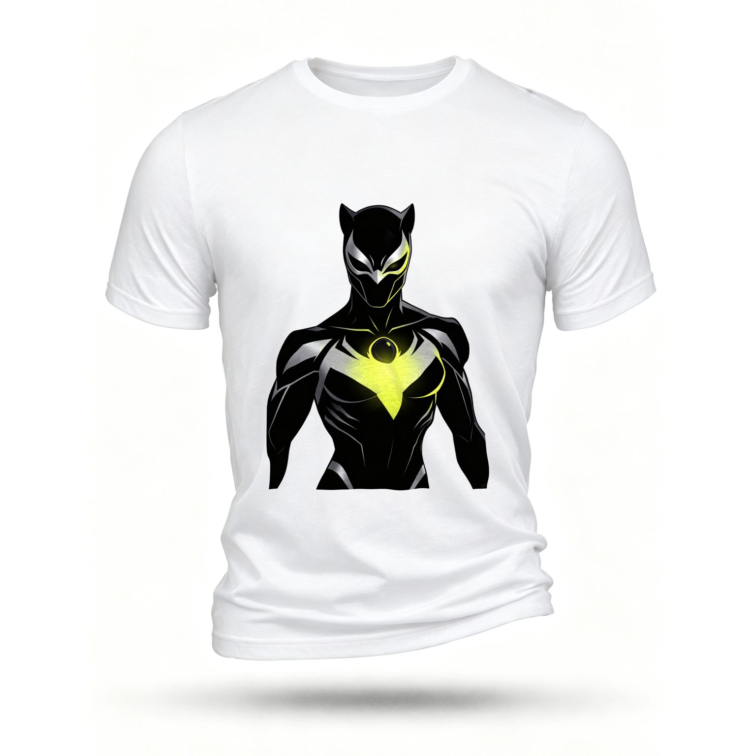 White T-shirt, front print