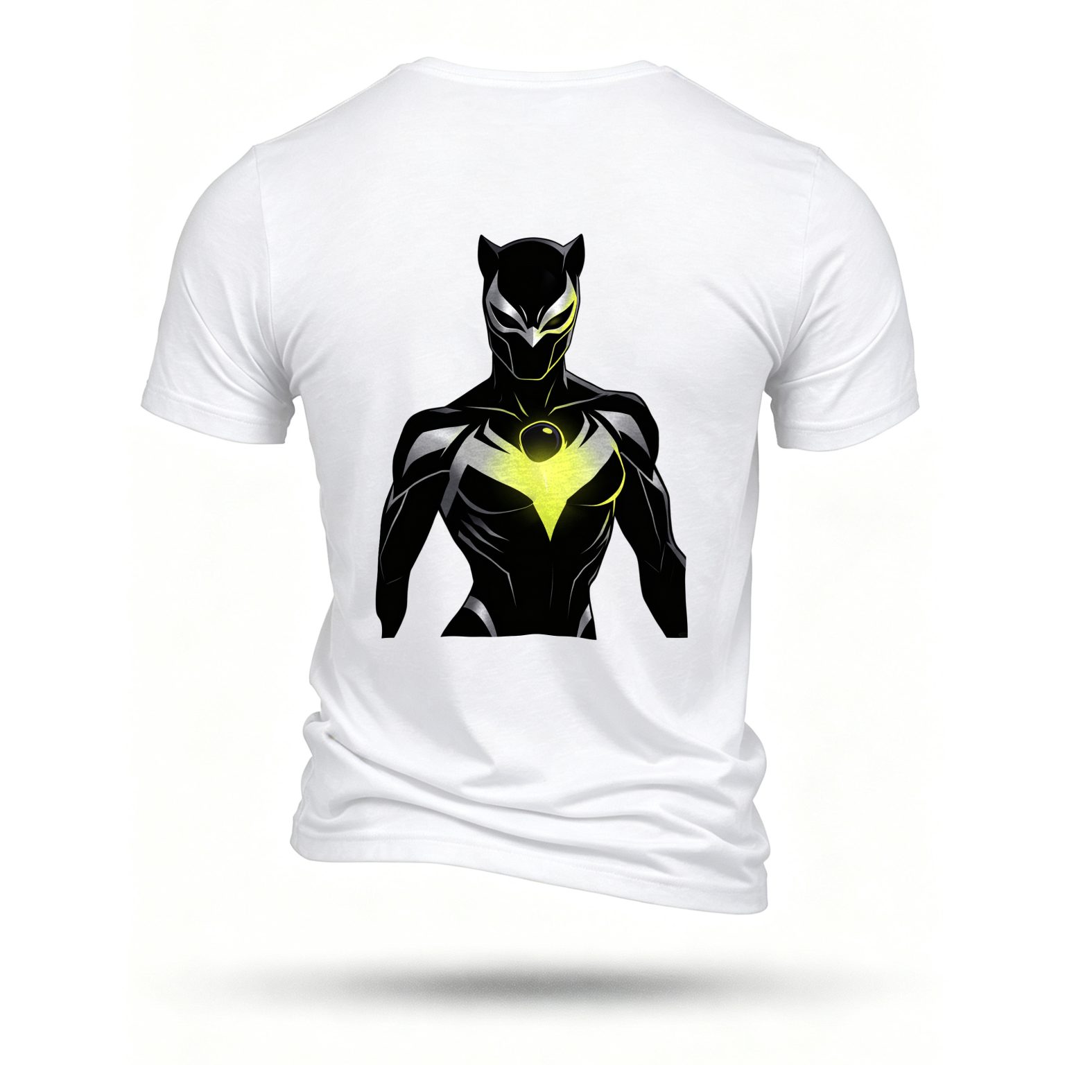 White T-shirt, back print