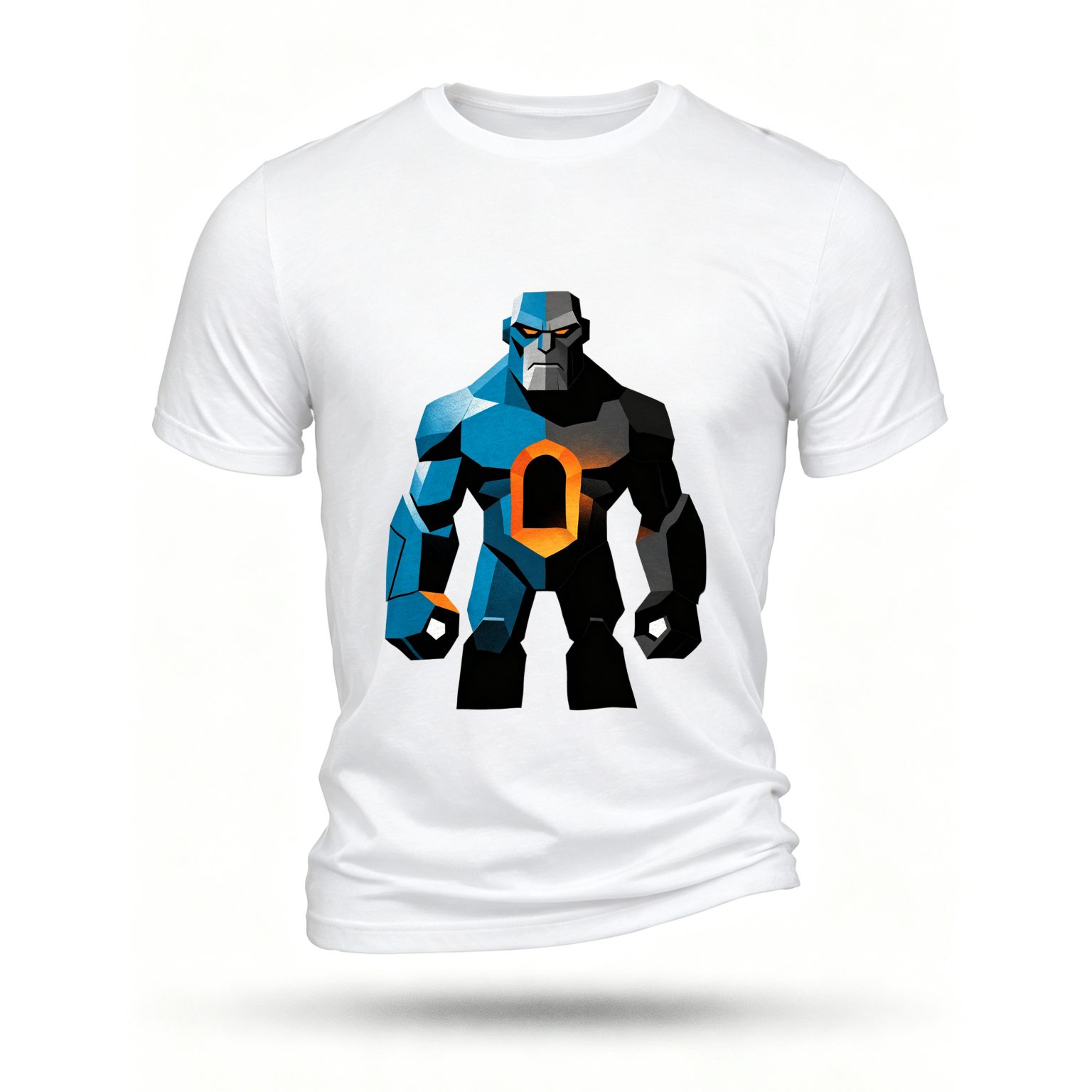White T-shirt, front print