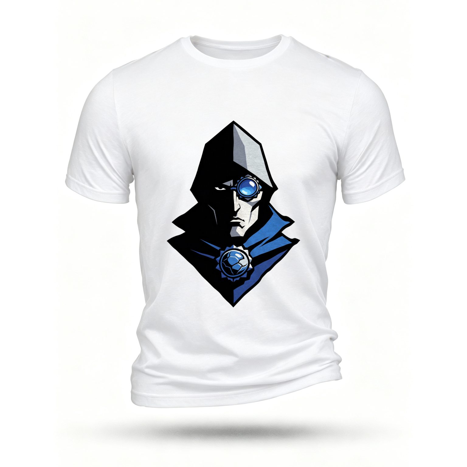 White T-shirt, front print