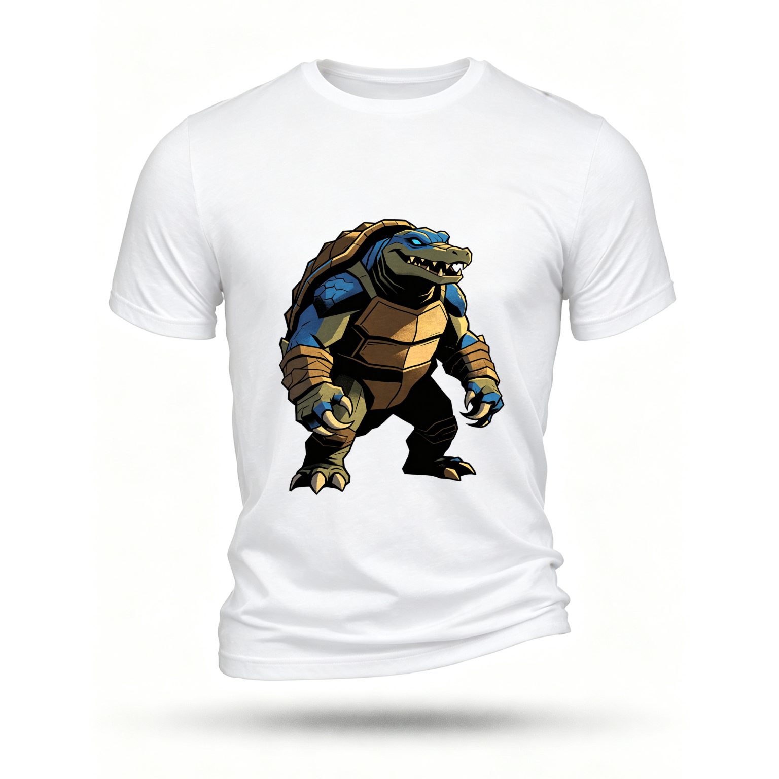 White T-shirt, front print