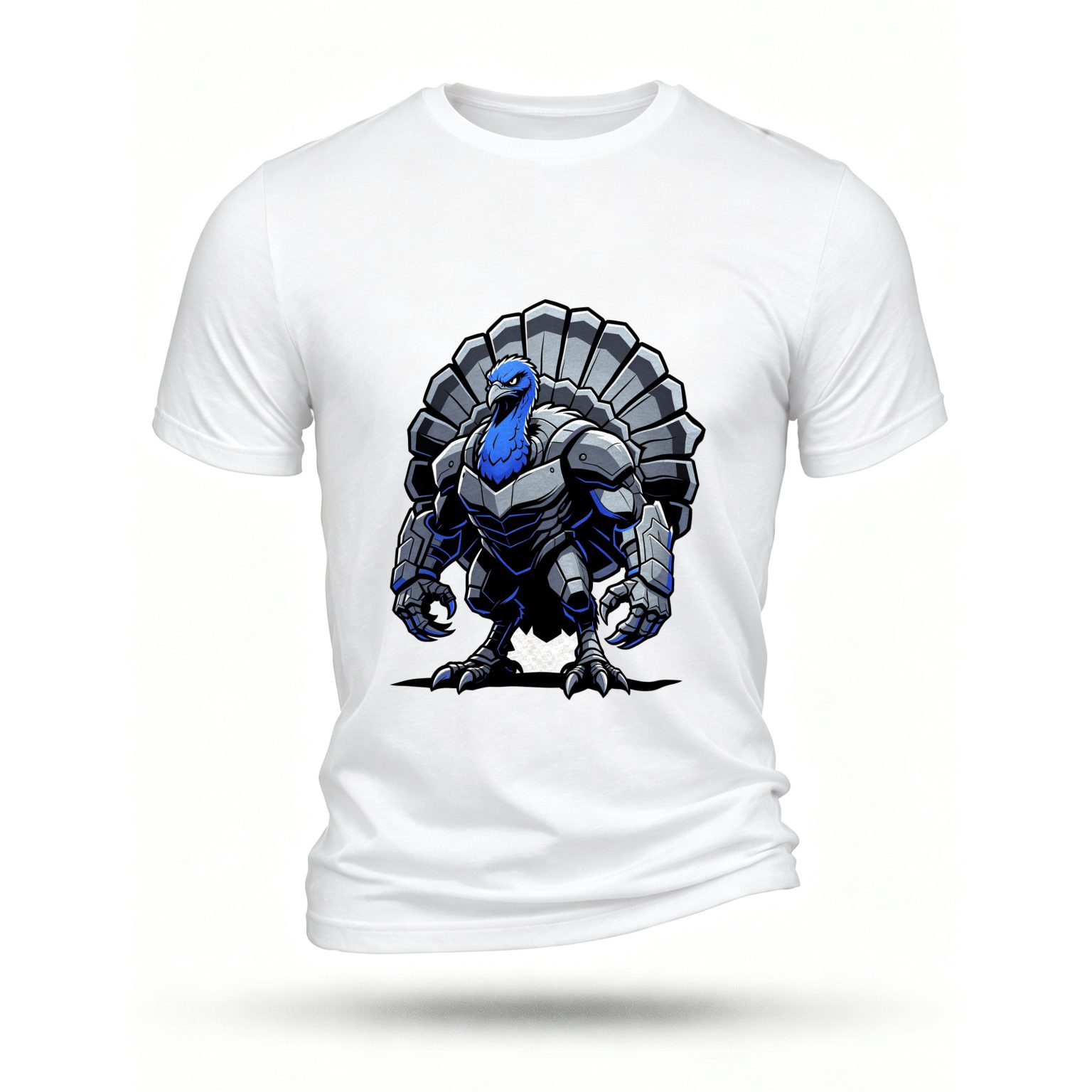 White T-shirt, front print