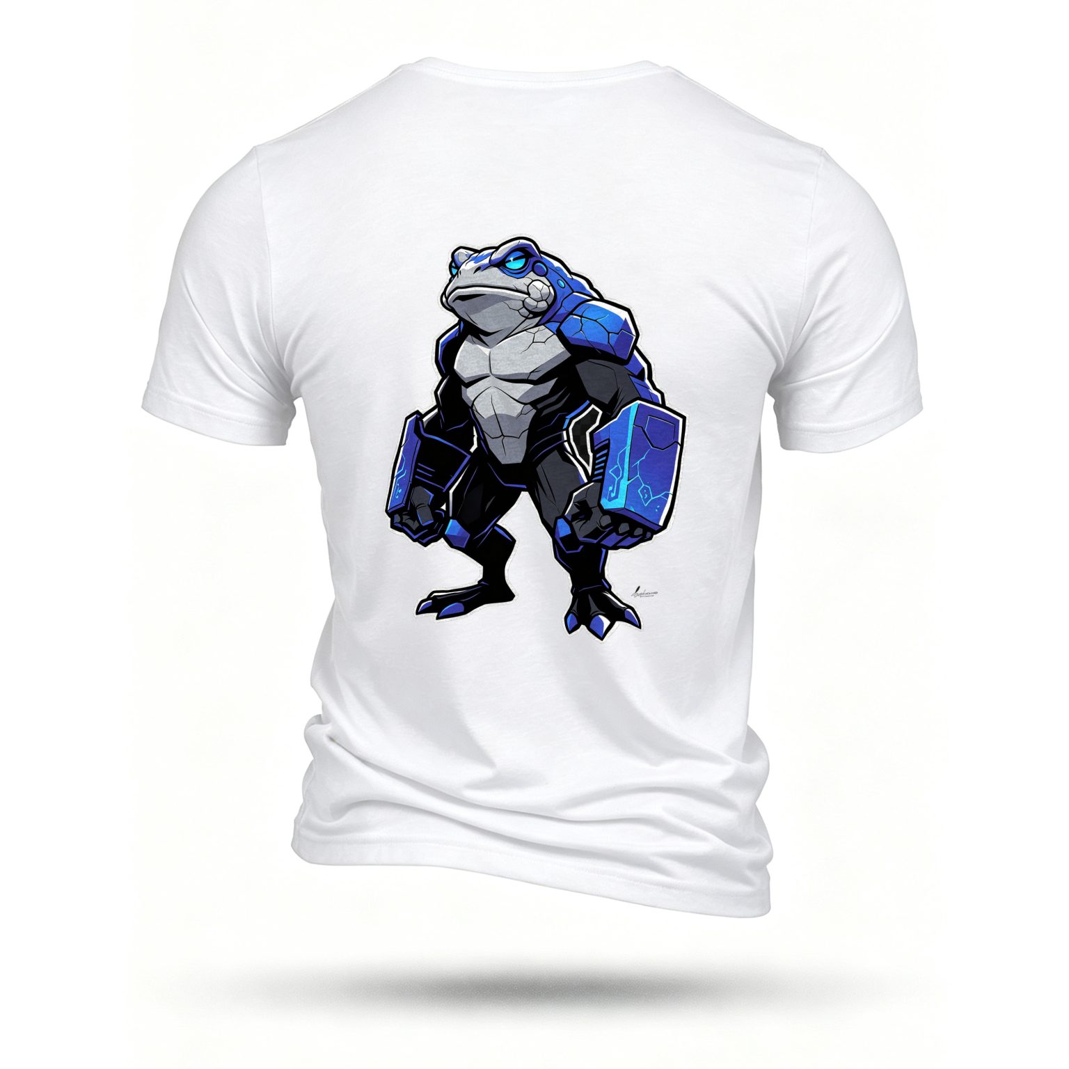 White T-shirt, back print