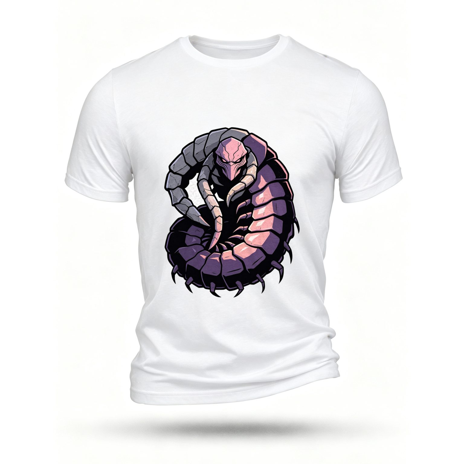 White T-shirt, front print