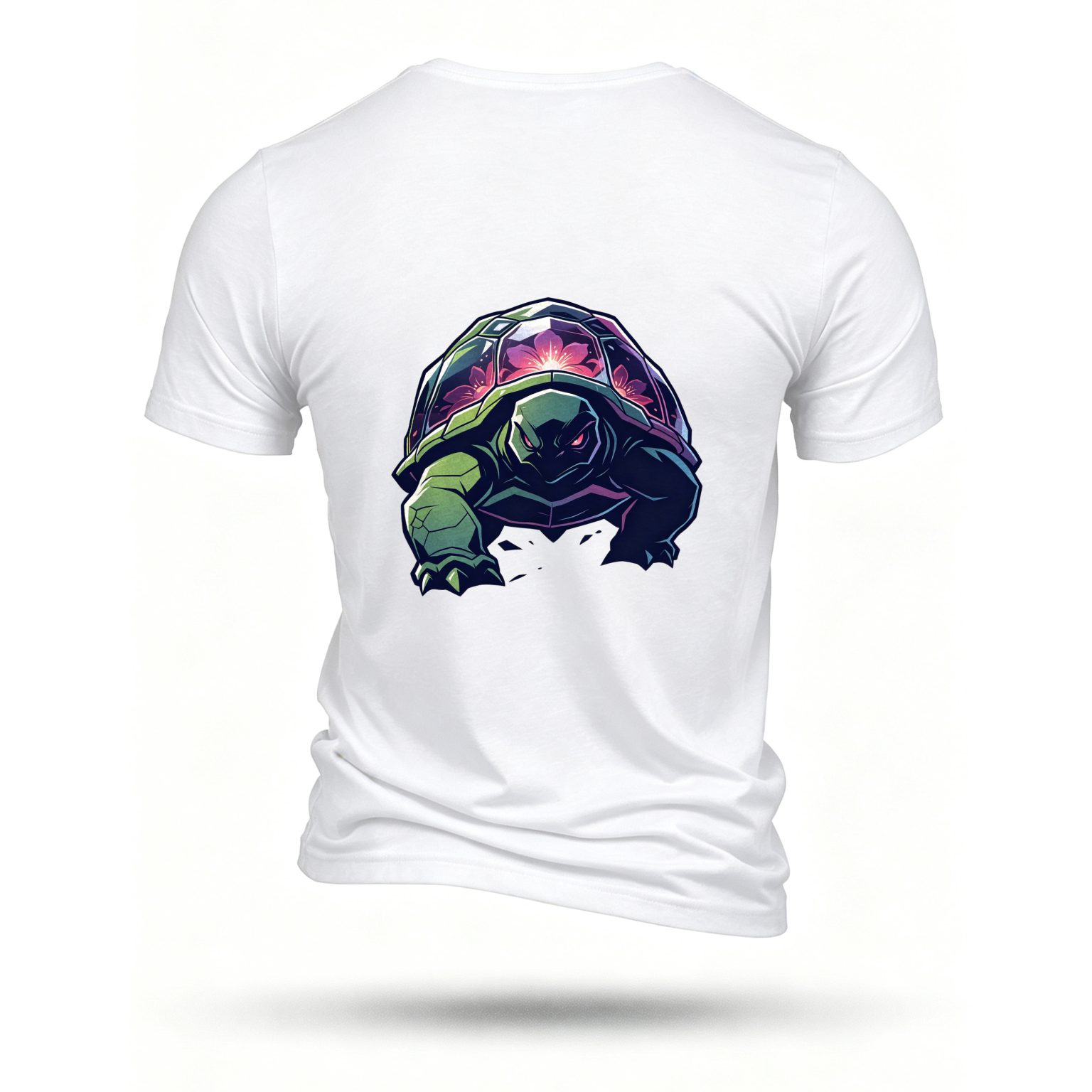 White T-shirt, back print