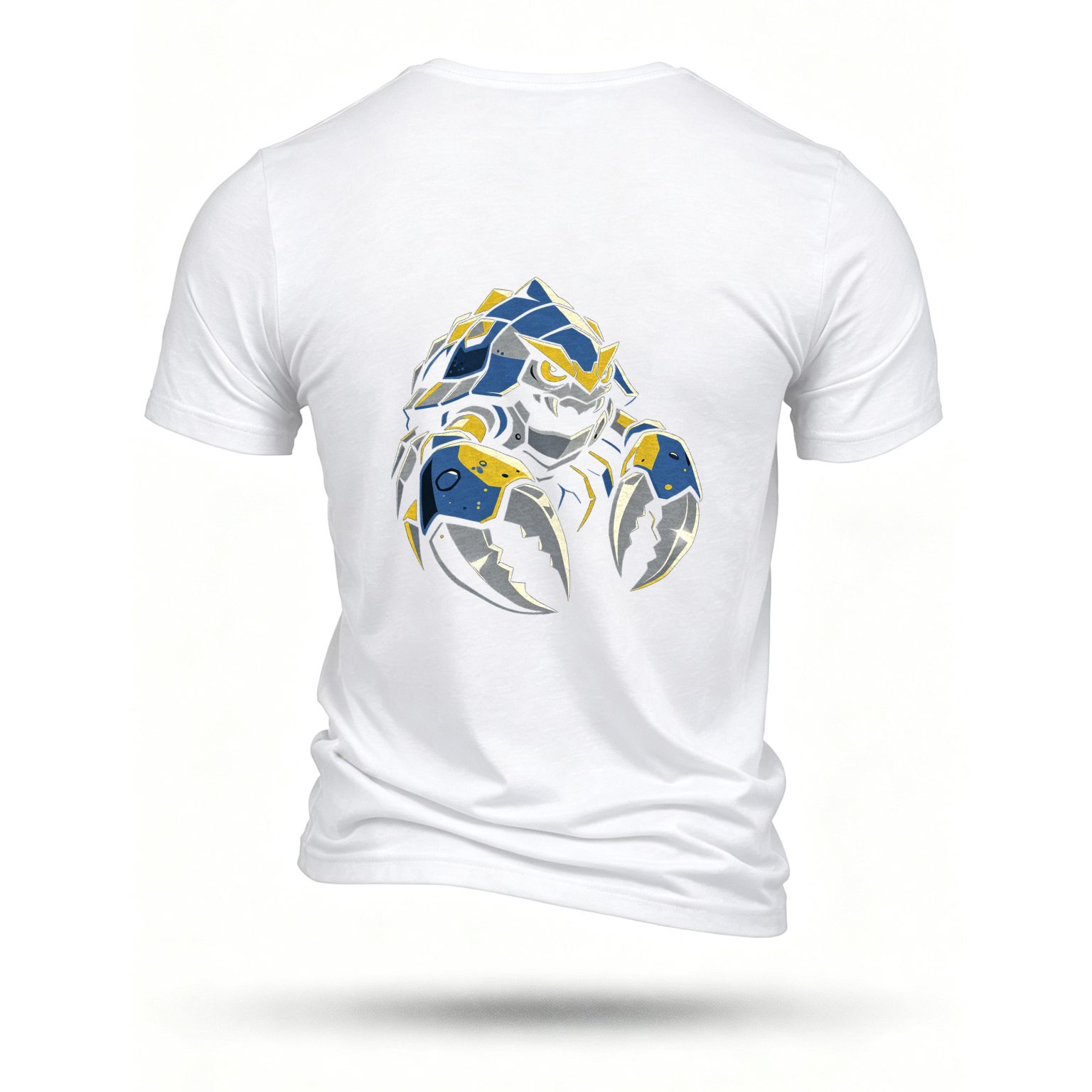 White T-shirt, back print
