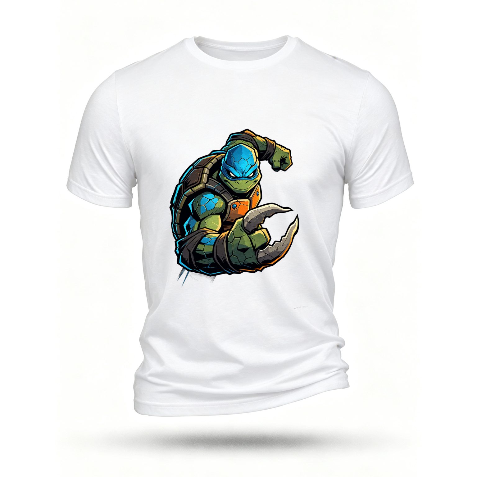 White T-shirt, front print