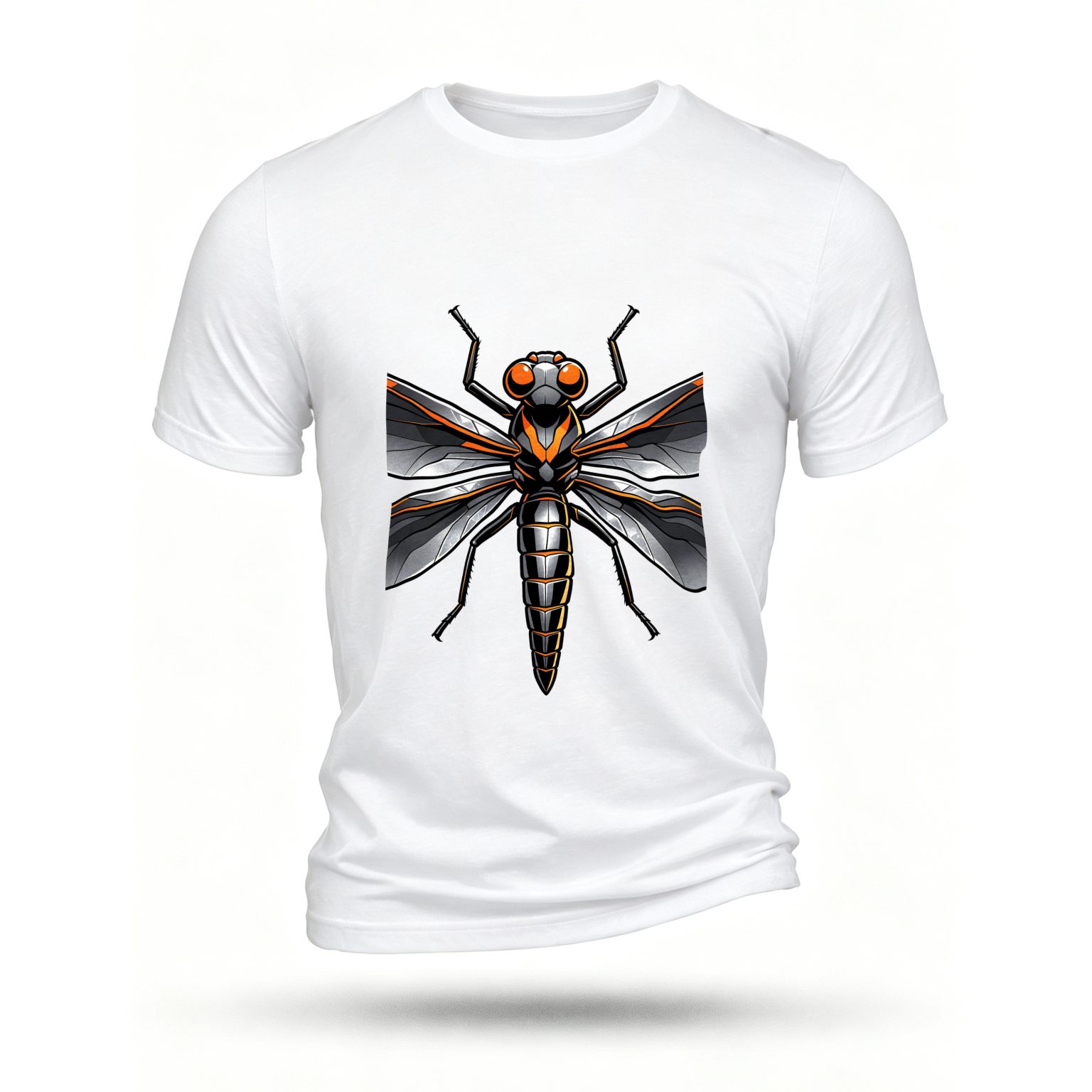 White T-shirt, front print