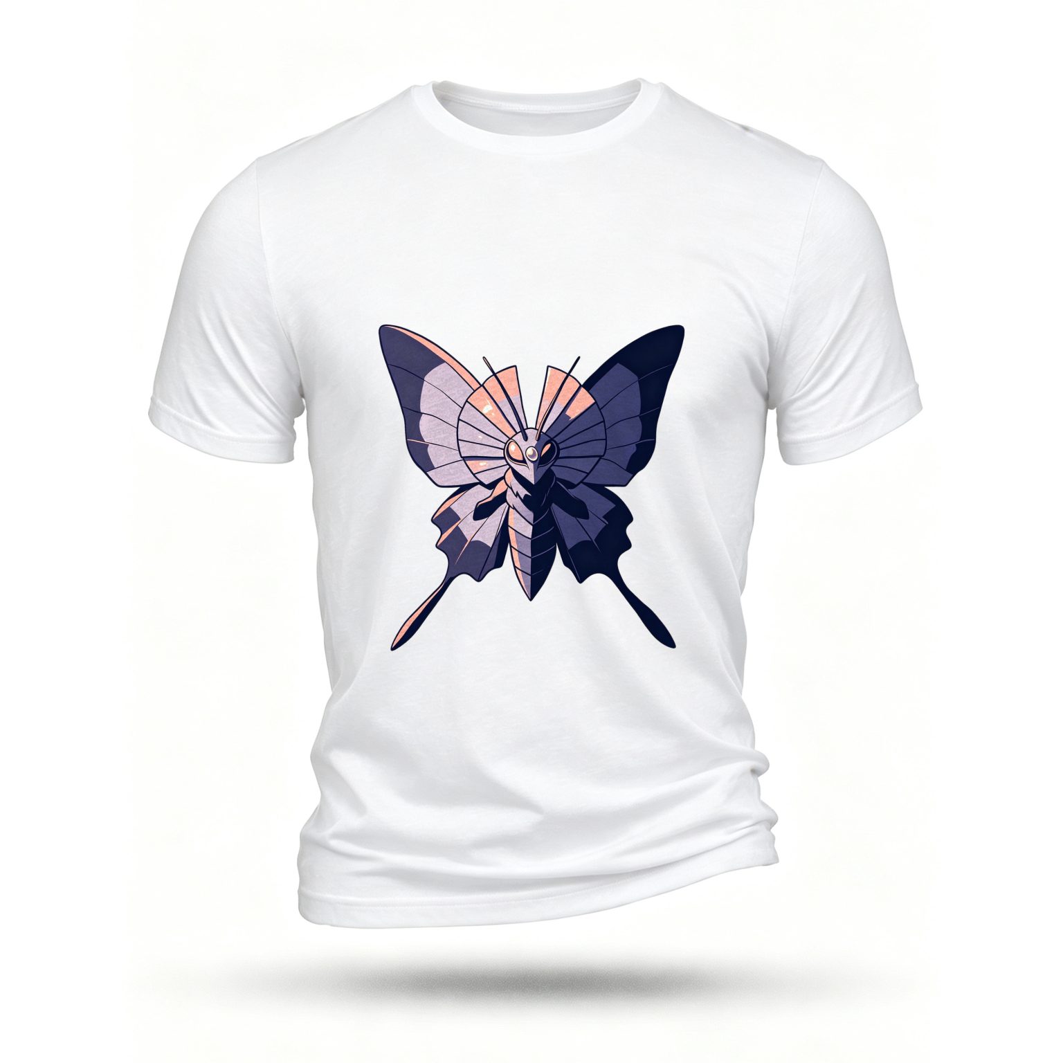 White T-shirt, front print