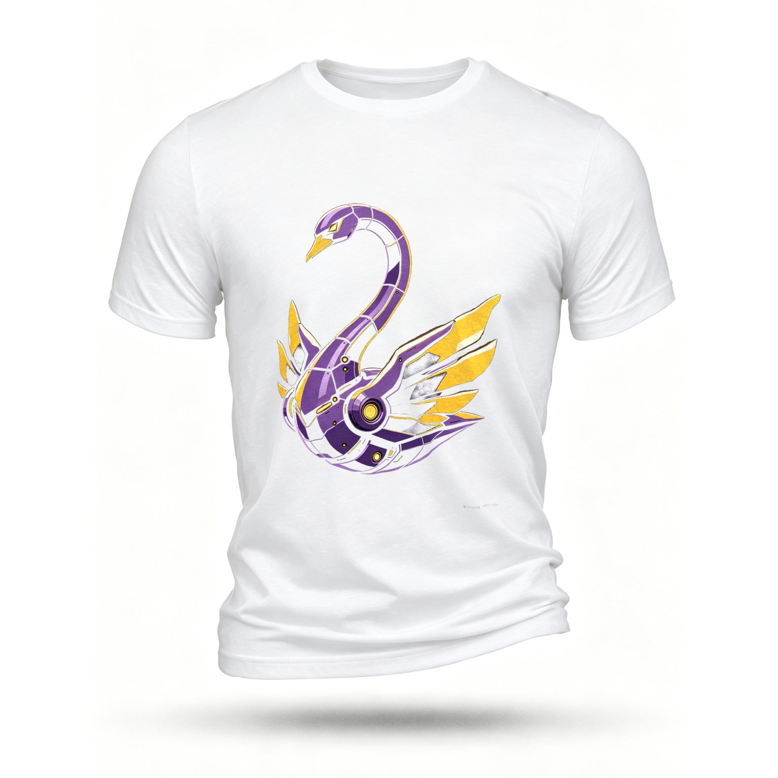 White T-shirt, front print