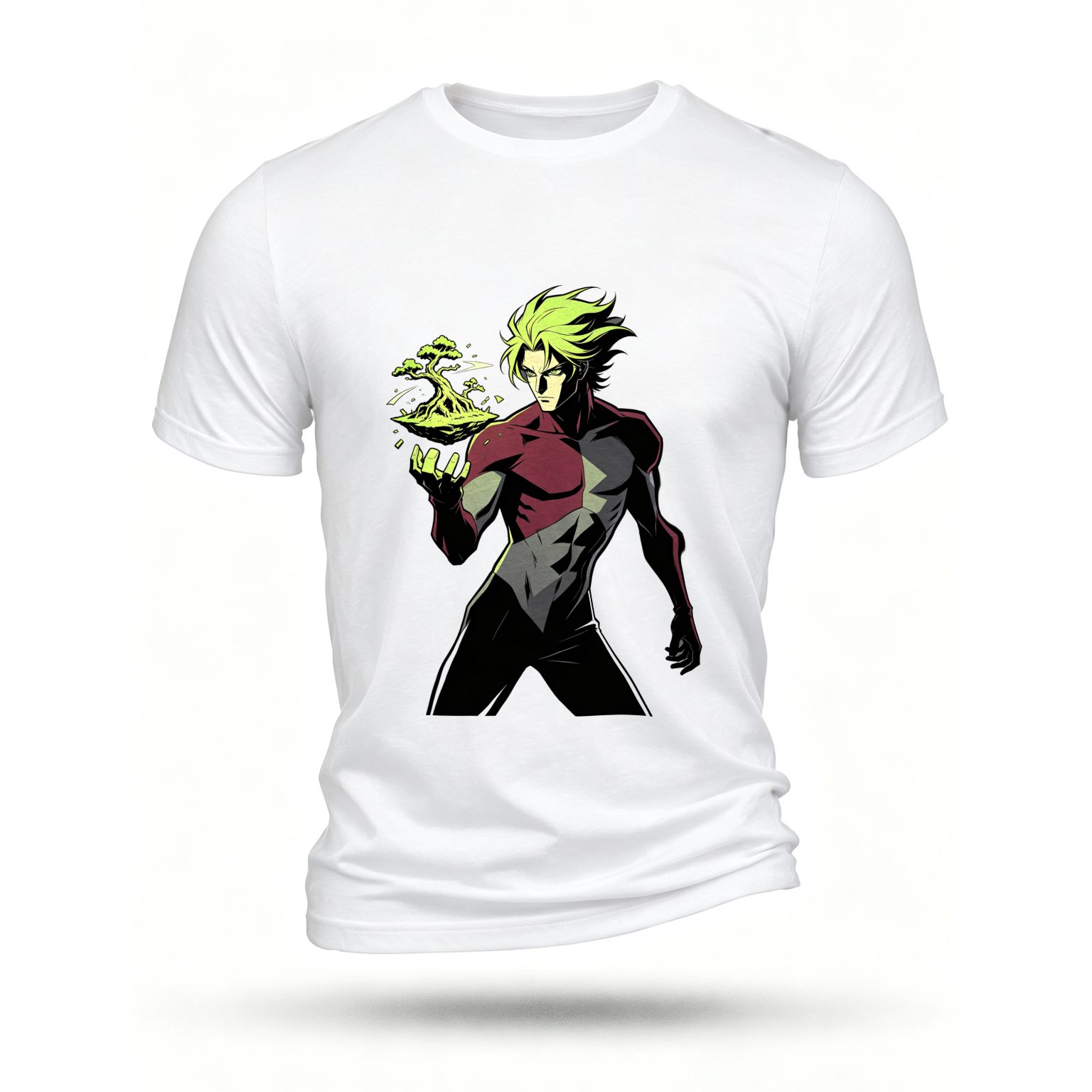 White T-shirt, front print