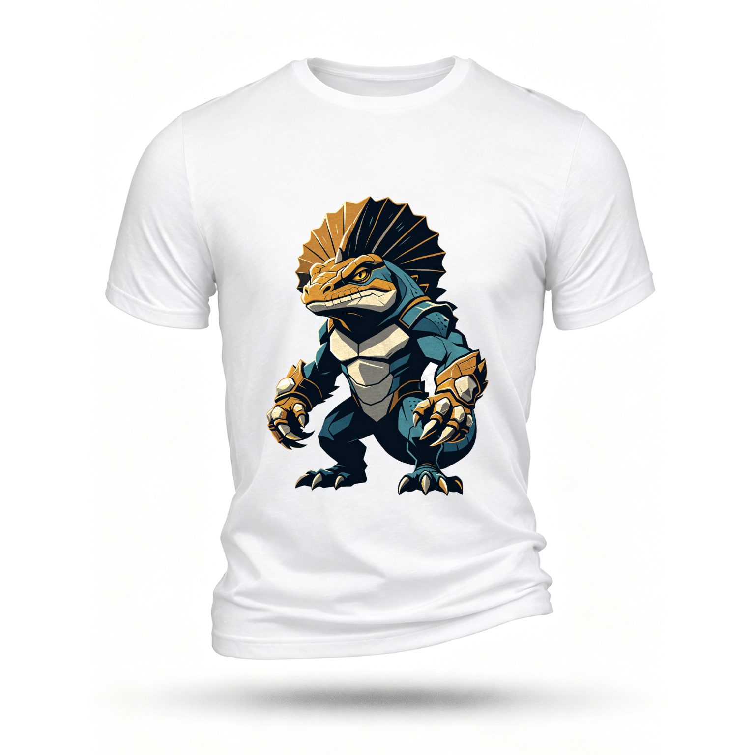 White T-shirt, front print