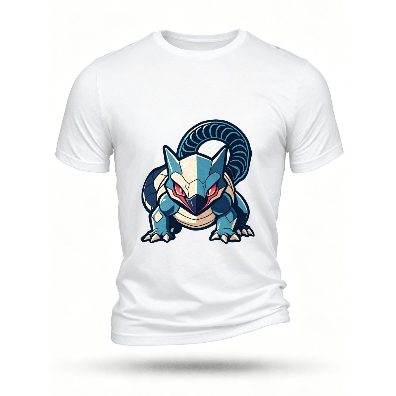 White T-shirt, front print