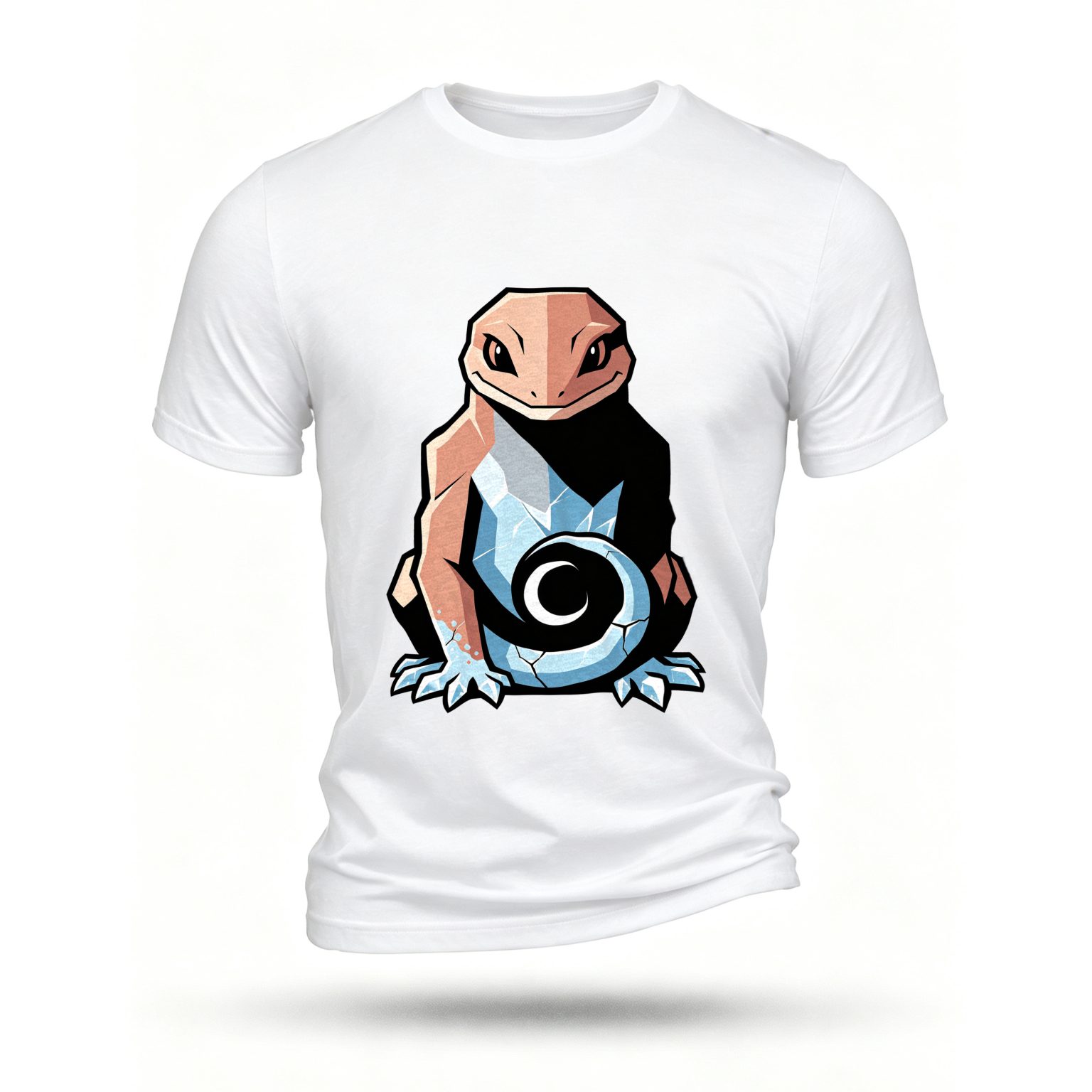 White T-shirt, front print