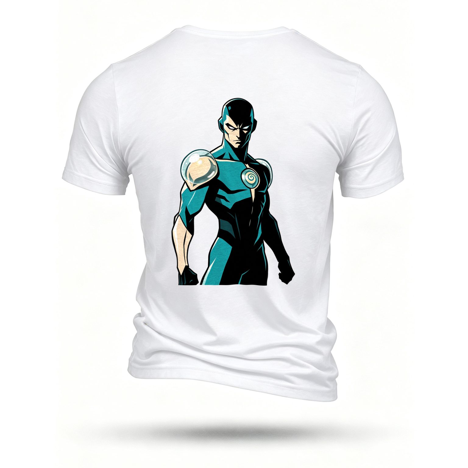 White T-shirt, back print