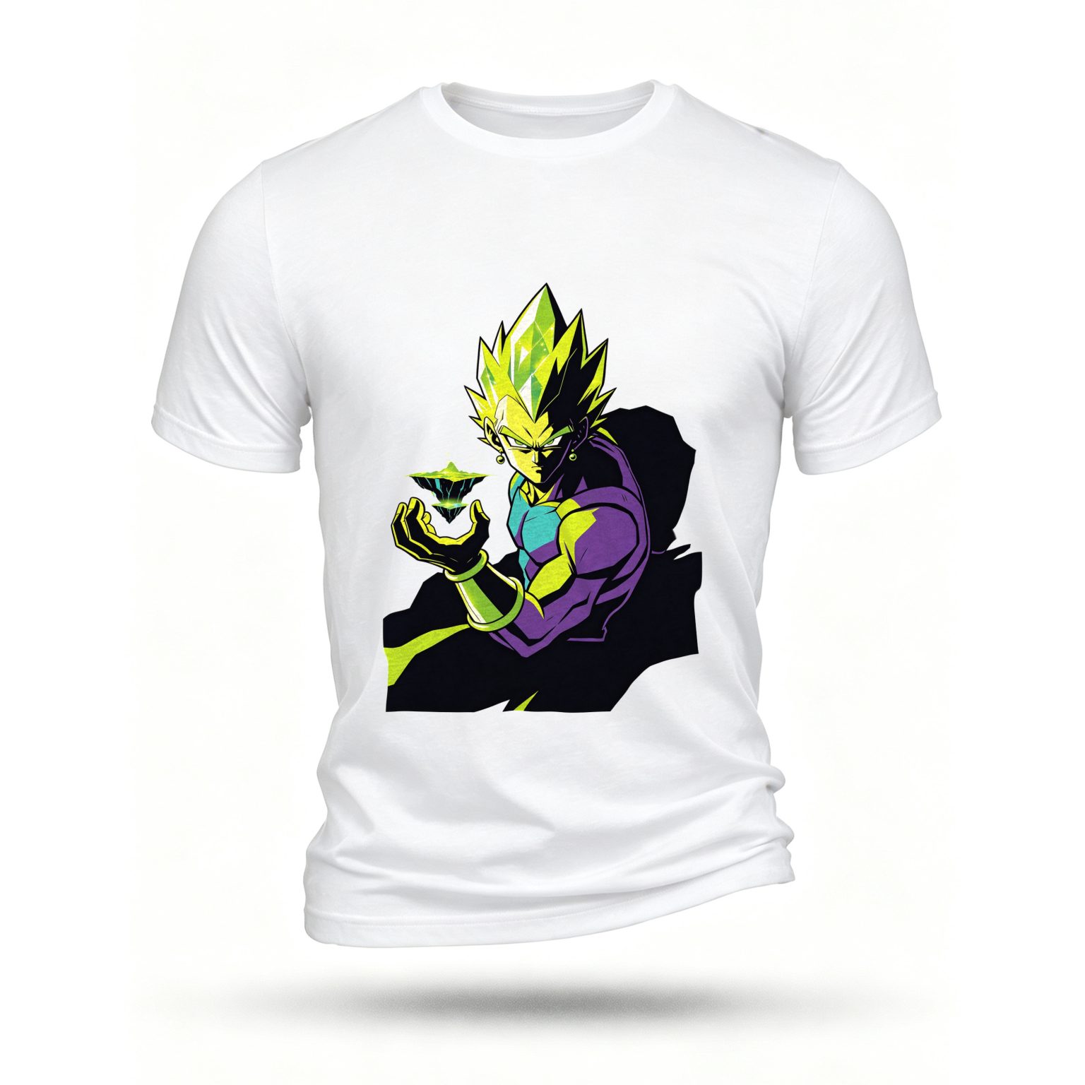 White T-shirt, front print