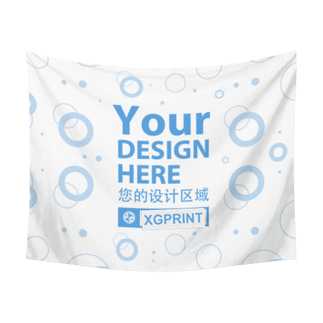 Custom Wall Tapestry – 70 x 90 in before customization