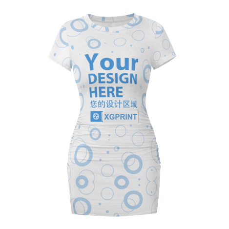 Custom Women’s Bodycon Dress before customization